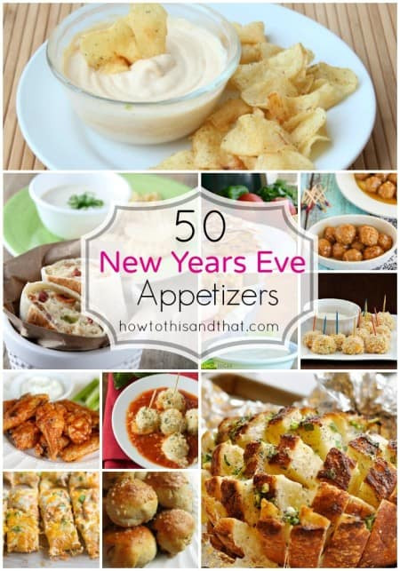 New Years Party Food Appetizers
 50 Must Serve New Year s Eve Appetizers & Party Food