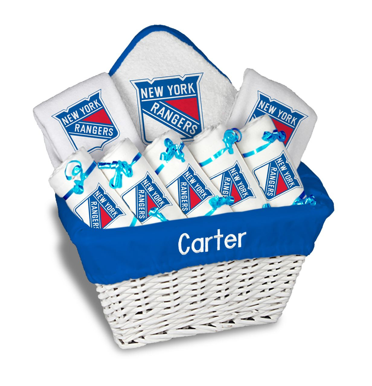 New York Baby Gifts
 Personalized New York Rangers Gift Basket