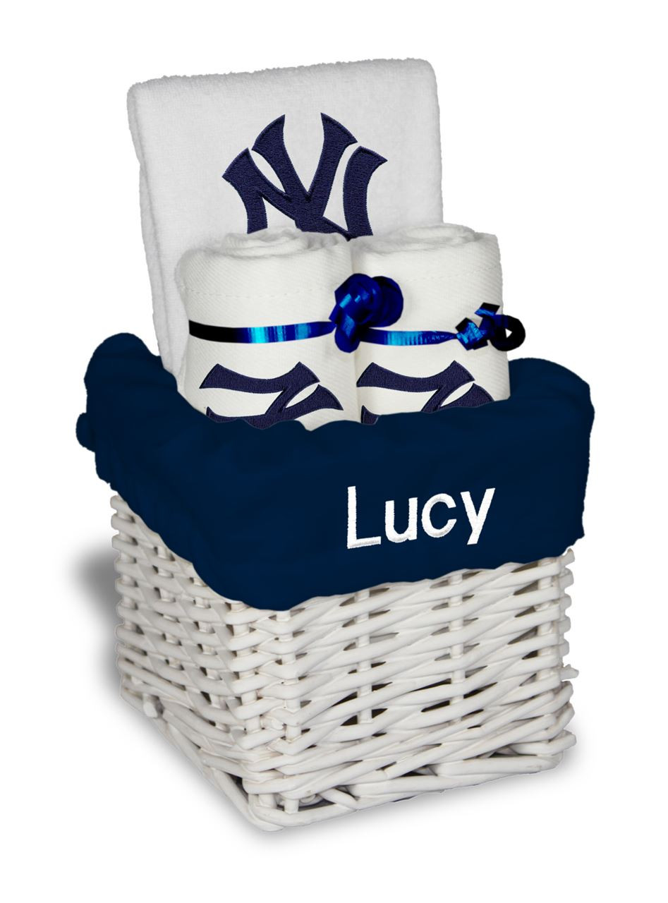 New York Baby Gifts
 Personalized New York Yankees Small Gift Basket