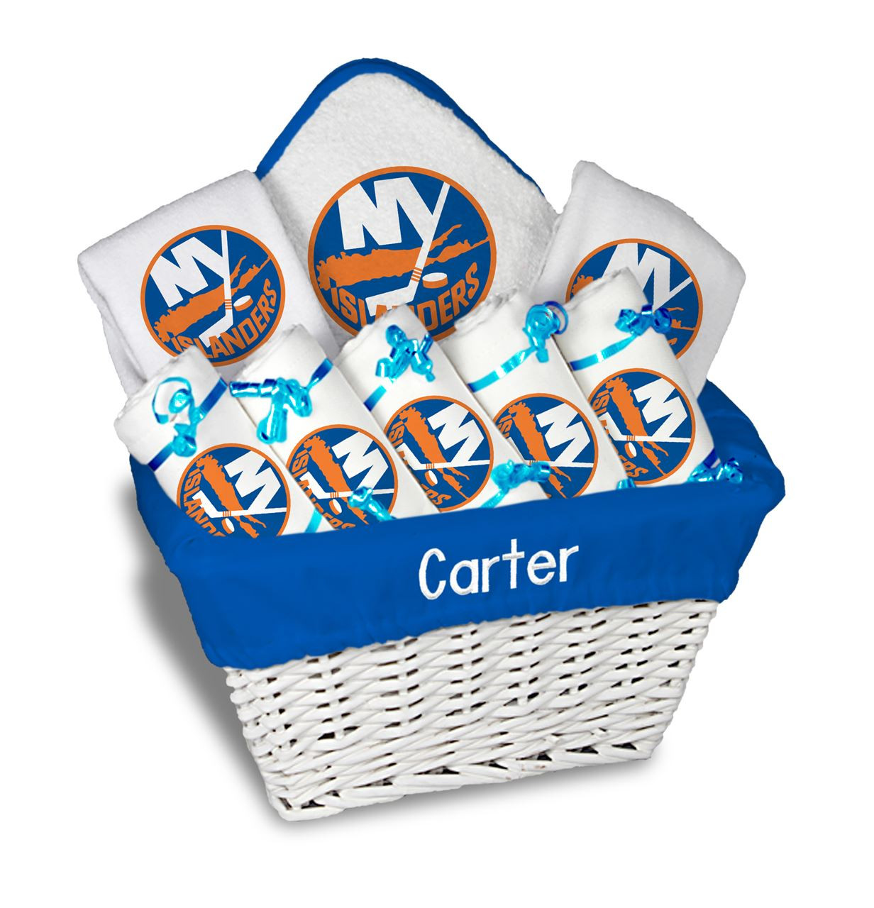 New York Baby Gifts
 Personalized New York Islanders Gift Basket