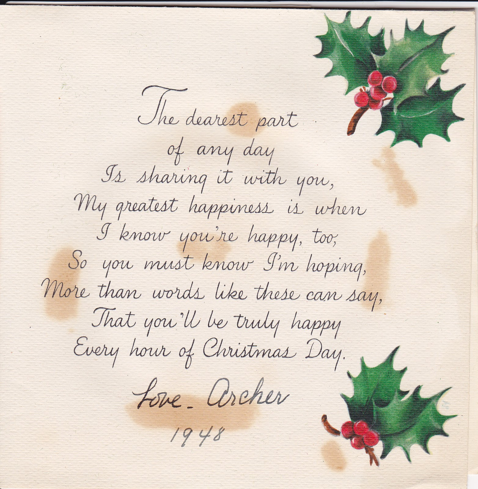 Nice Christmas Quotes
 Madeline s Memories Vintage Christmas Cards