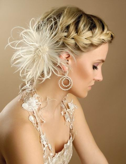Nice Wedding Hairstyles
 MEDIUM SHORT HAIRSTYLES BRIDESMAID HAIRSTYLES 2013 GET A