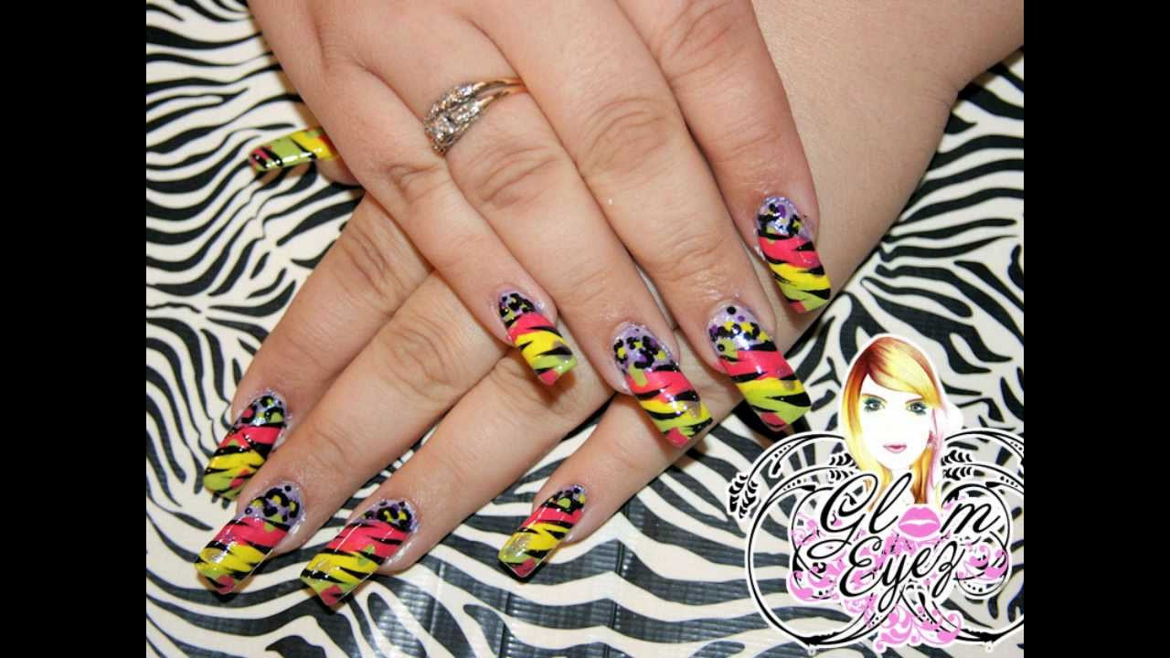 Nicki Minaj Nail Designs
 Nicki Minaj inspired nail tutorial Unas inspirada en nicki
