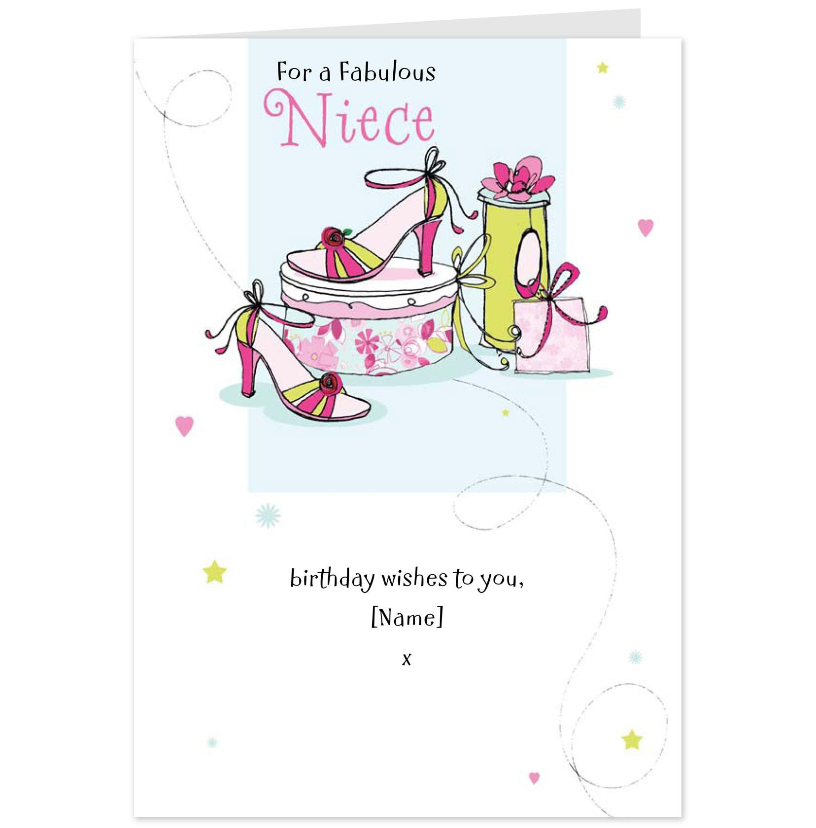 Niece Birthday Card
 Funny Birthday Quotes For Niece QuotesGram