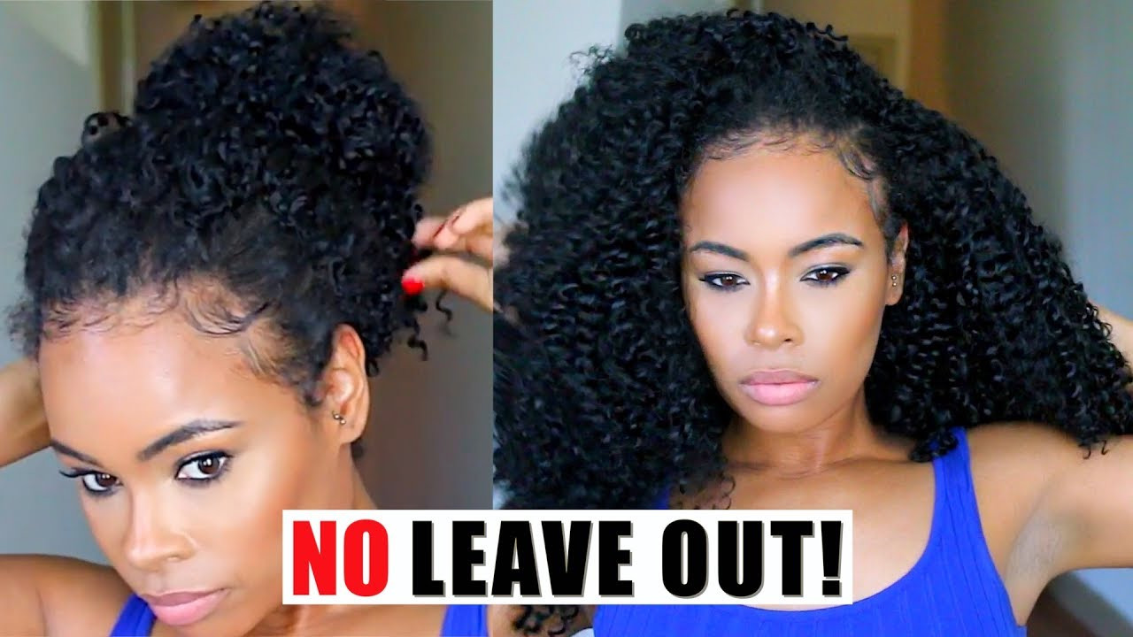 No Braid Crochet Hairstyles
 NO LEAVE OUT Watch Me Slay & Style these Crochet Braids