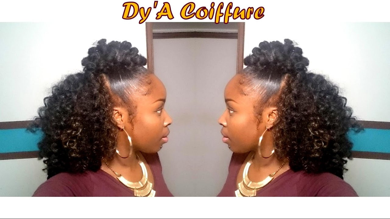 No Braid Crochet Hairstyles
 DIY ★ Easiest crochet braids ever no cornrow for a