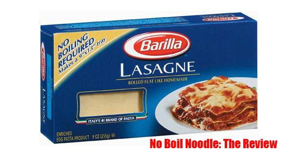 No Cook Lasagna Noodles
 Review No Boil Lasagna Noodles SavoryReviews