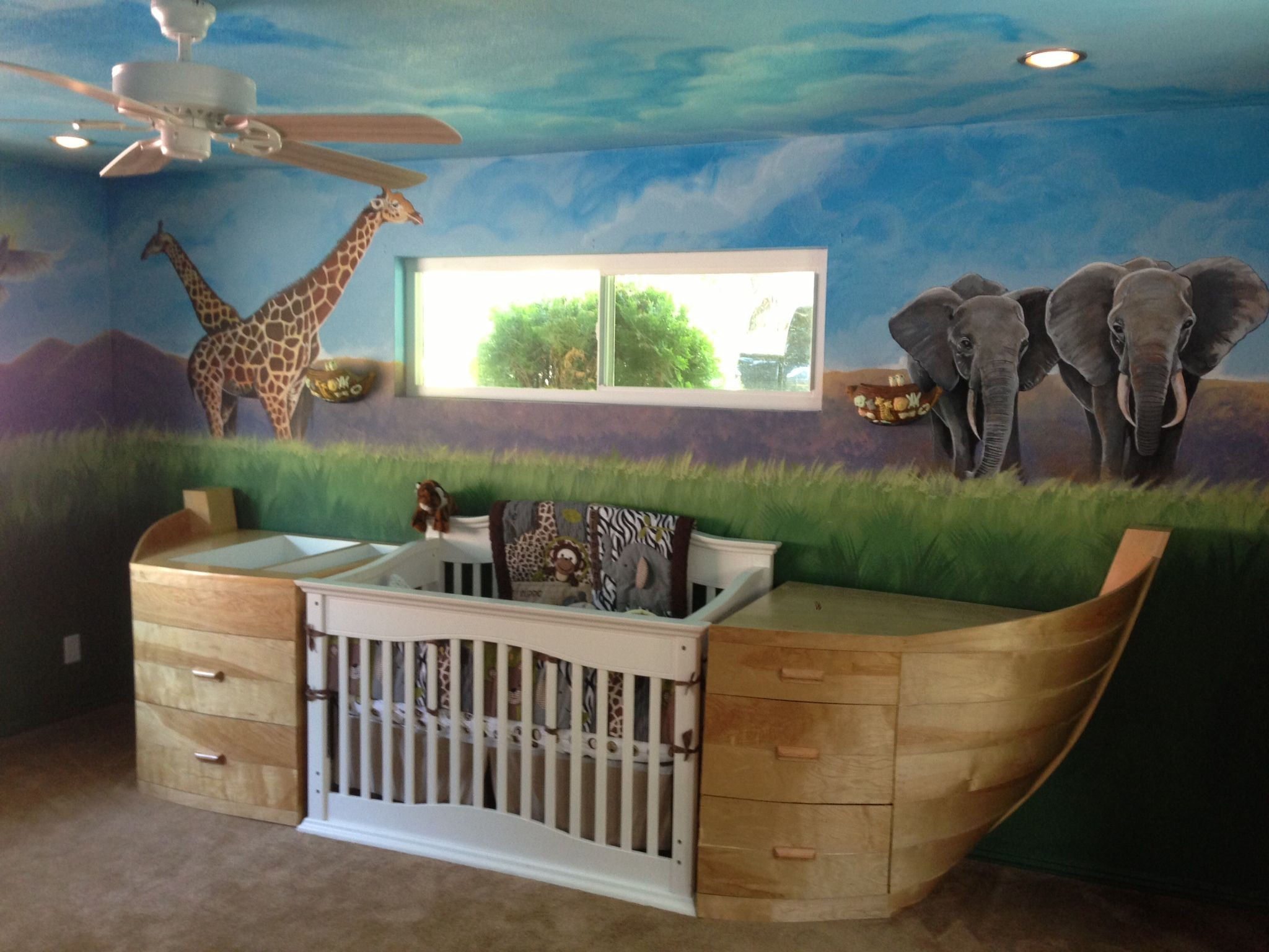 Noah Ark Baby Room Decor
 Noah s arc themed baby room