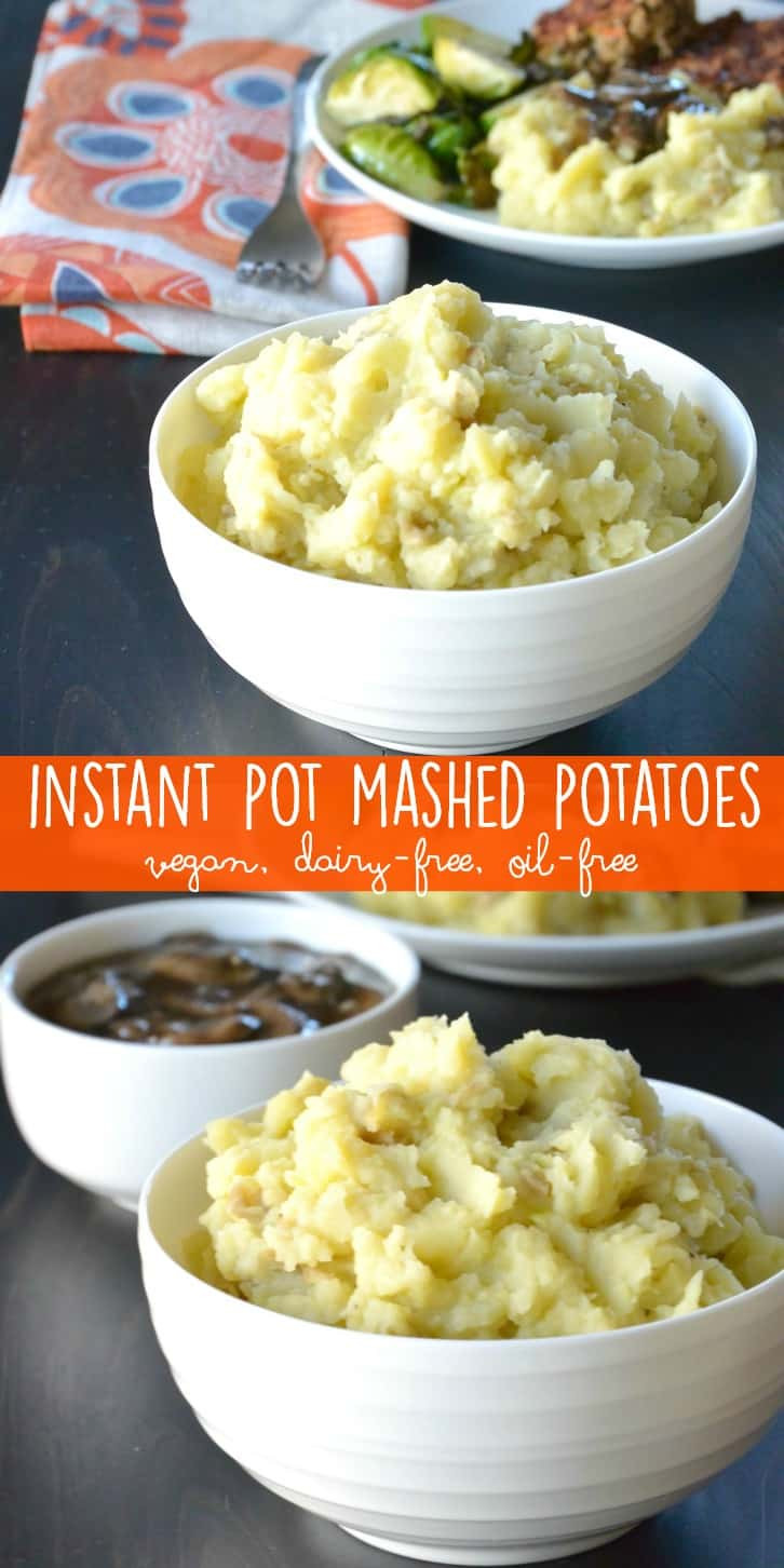 Non Dairy Mashed Potatoes
 Instant Pot Mashed Potatoes Dairy Free Veggies Save