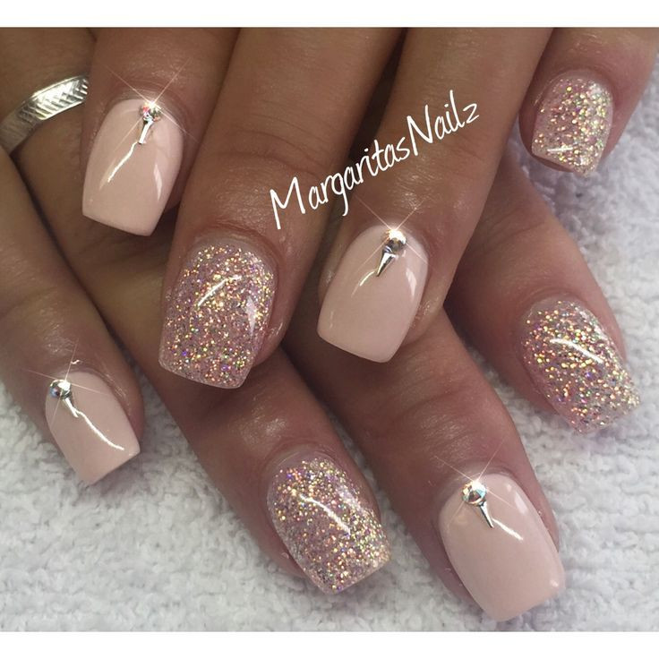Nude Wedding Nails
 Found on Google from uk pinterest Nails