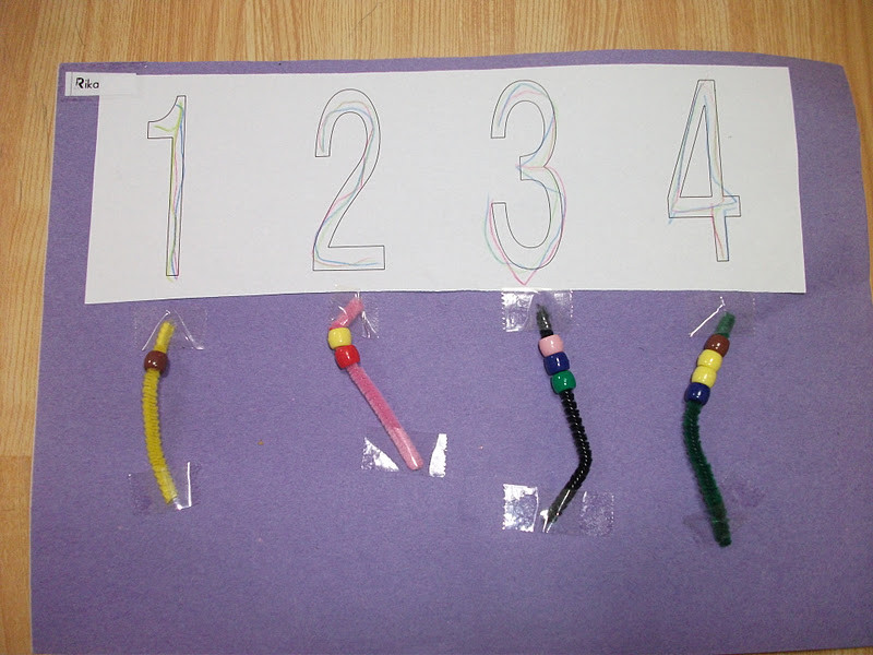 Number Crafts For Preschoolers
 Preschool Crafts for Kids Number Beads Math Craft