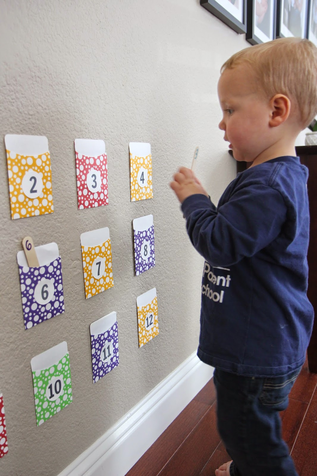 Number Crafts For Preschoolers
 Toddler Approved Number Pocket Game for Toddlers and