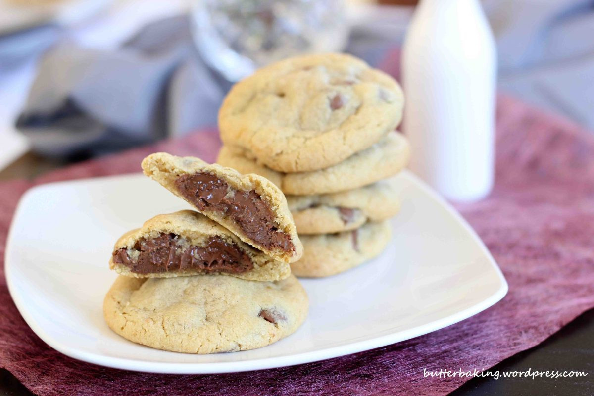 Nutella Filled Cookies
 Nutella Filled Chocolate Chip Cookies – Butter Baking
