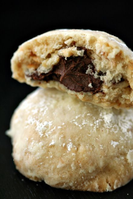 Nutella Filled Cookies
 167 best German Baking images on Pinterest