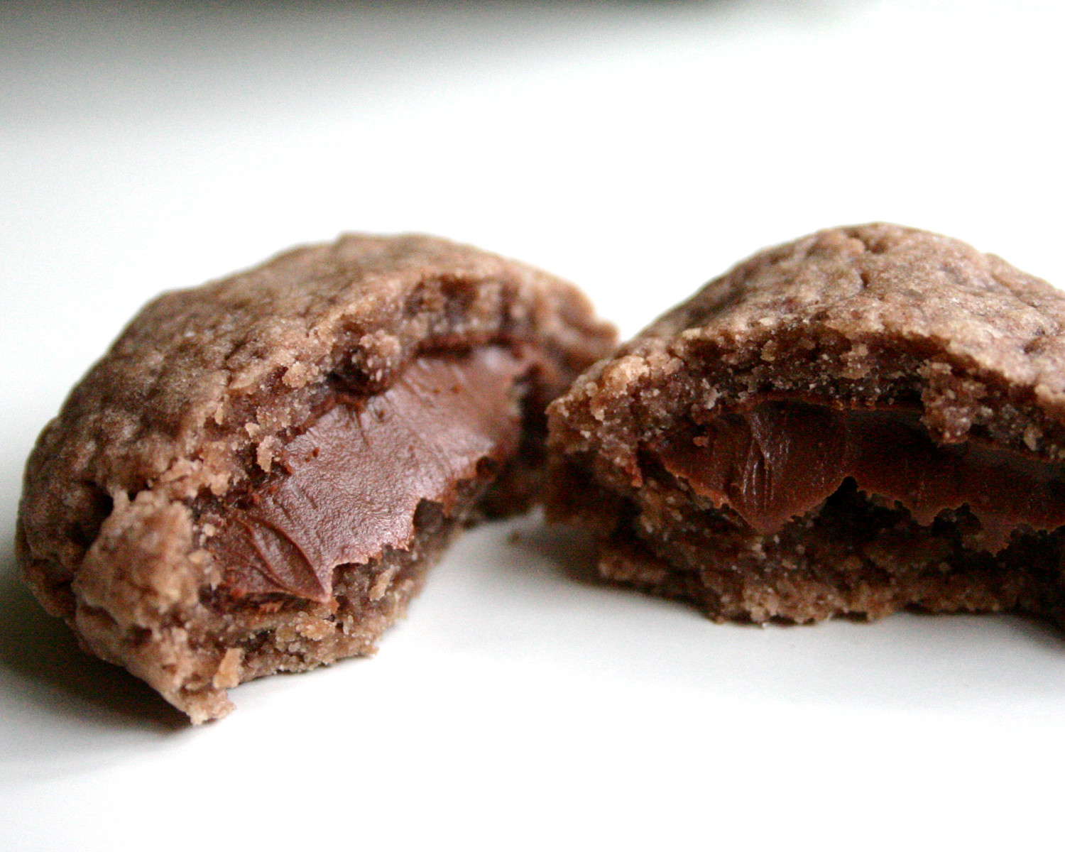 Nutella Filled Cookies
 Nuts about food My Clooney s Nutella filled butter cookies