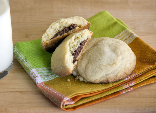 Nutella Filled Cookies
 ButchInTheKitchen Nutella Filled Sugar Cookies