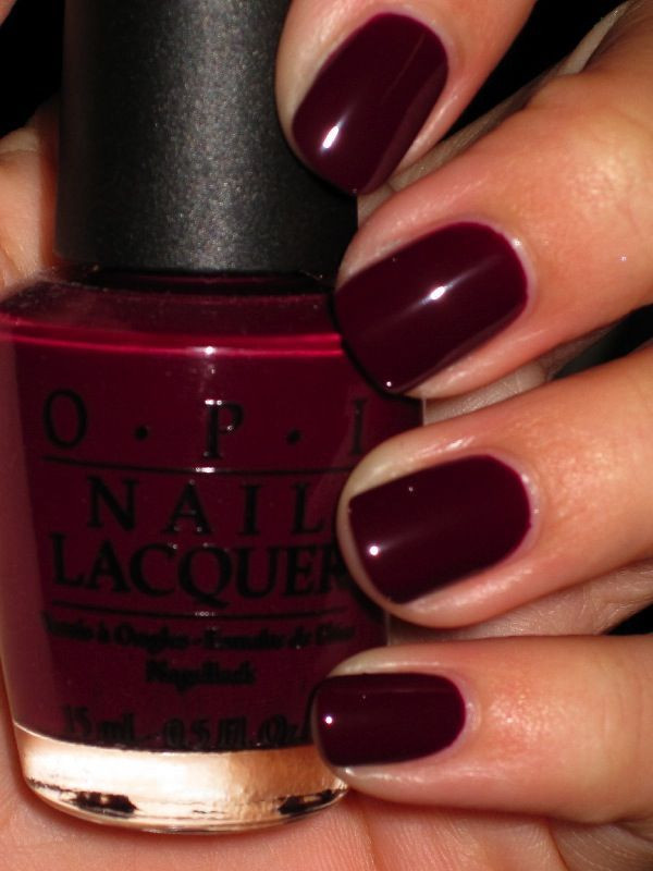 O.p.i Nail Art
 William Tell Them About OPI for fall Love this color