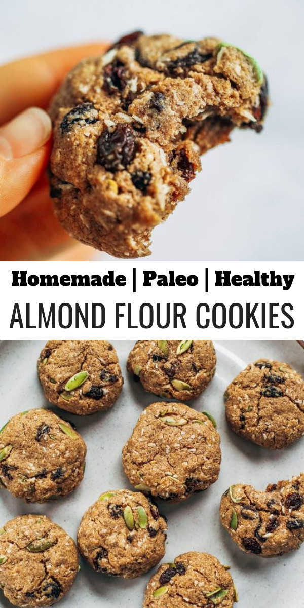 Oatmeal Cookies Without Flour
 Homemade Paleo Cookies Recipe in 2019