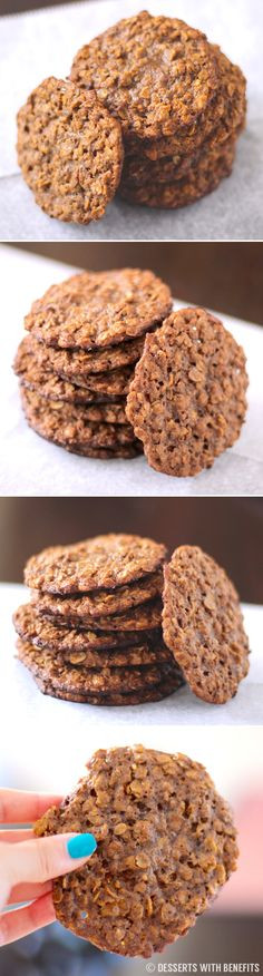 Oatmeal Cookies Without Flour
 Daniel Plan approved desserts DanielPlan just made
