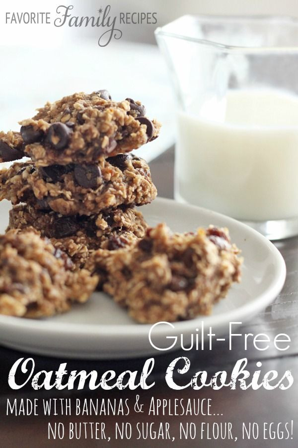 Oatmeal Cookies Without Flour
 Best 25 Oatmeal cookies without butter ideas on Pinterest