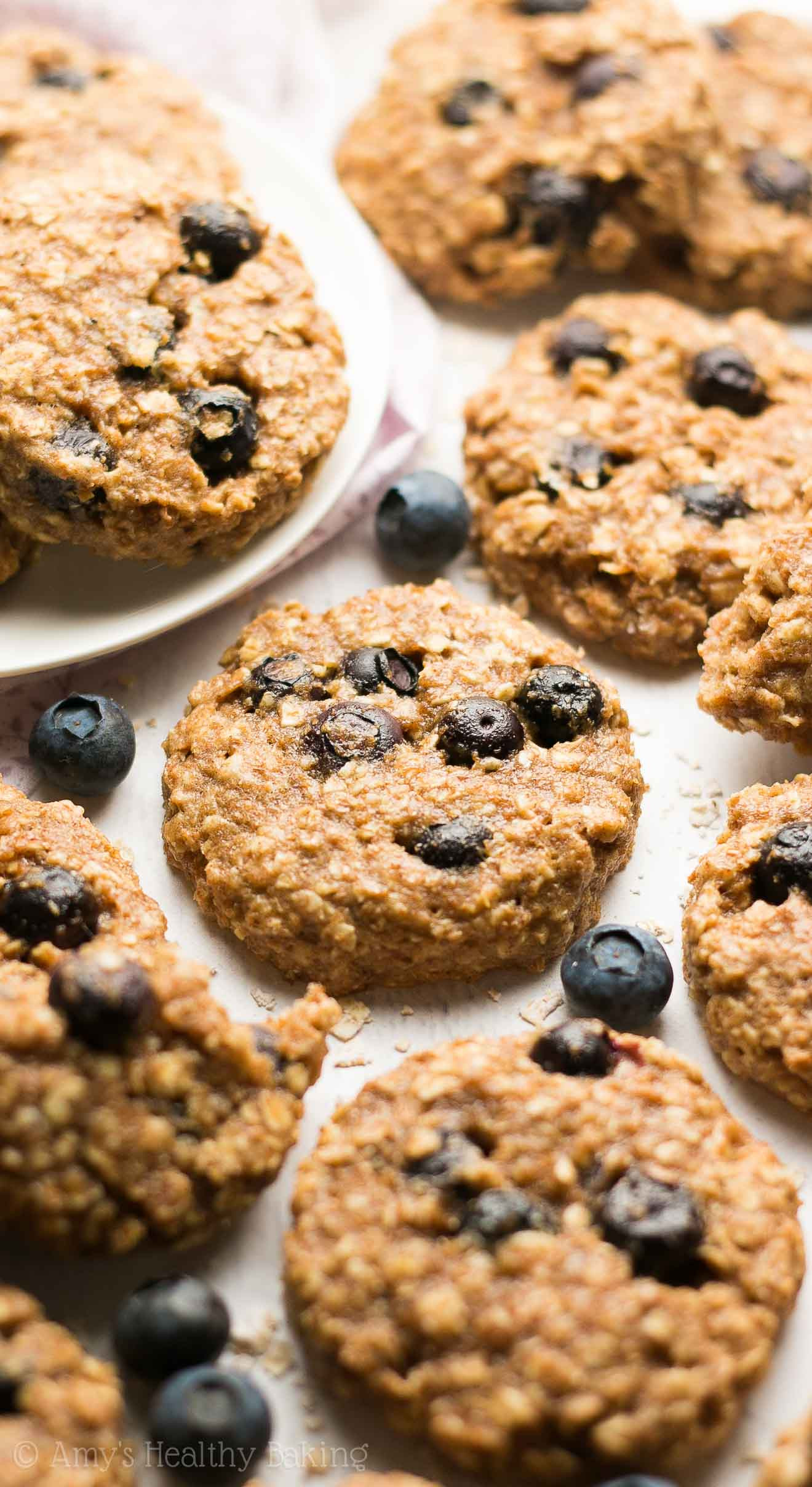 Oatmeal Cookies Without Flour
 blueberry oatmeal cookies without flour