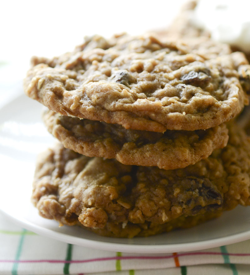 Oatmeal Cookies Without Flour
 Soft and Chewy Oatmeal Raisin Cookies – Recipe Diaries