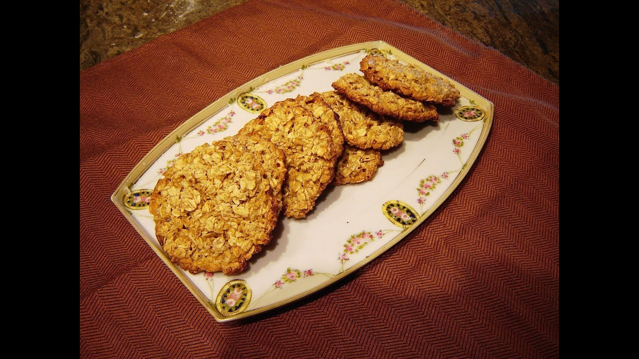 Oatmeal Cookies Without Flour
 Crispy Oatmeal Cookies No Flour by Diane Lovetobake