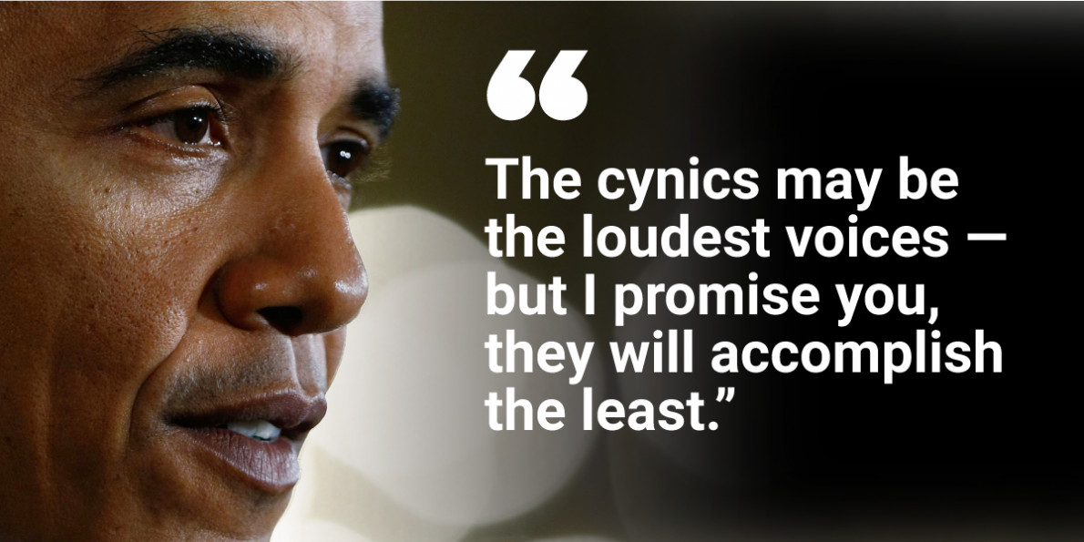 Obama Inspirational Quotes
 17 of President Obama s most inspirational quotes