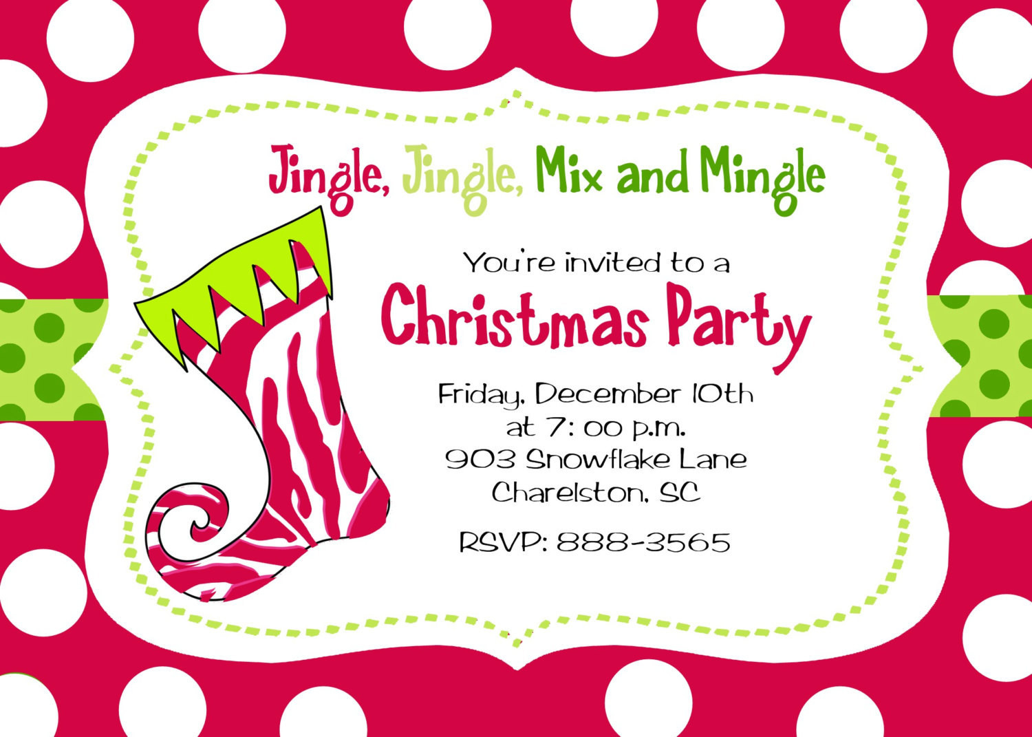 Office Christmas Party Invitation Wording Ideas
 Christmas Party Invitation