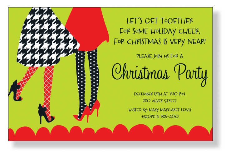 Office Christmas Party Invitation Wording Ideas
 fice Christmas Party Invitations