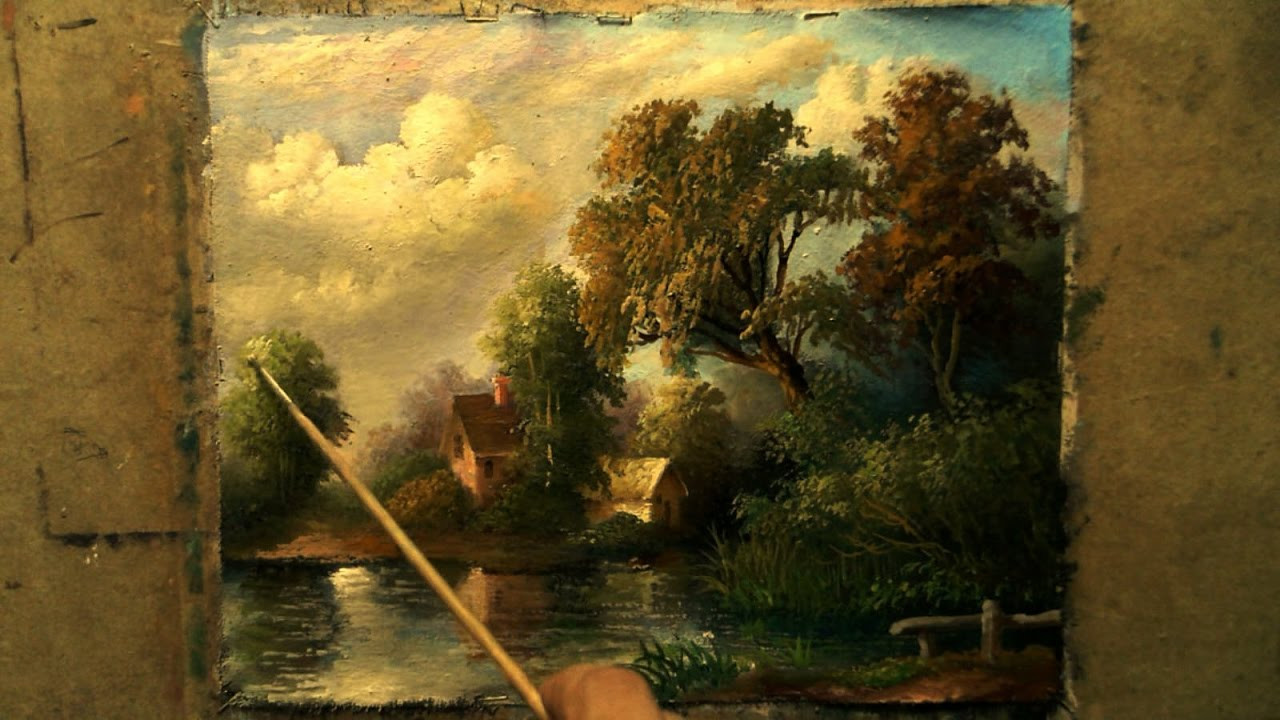 Oil Painting Landscape
 Painting Landscape Oil Canvas By Yasser Fayad ياسر