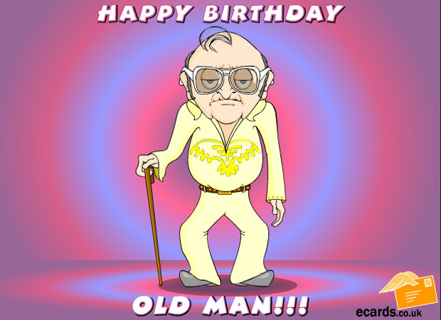 Old Man Birthday Cards
 eCards Birthday Elvis