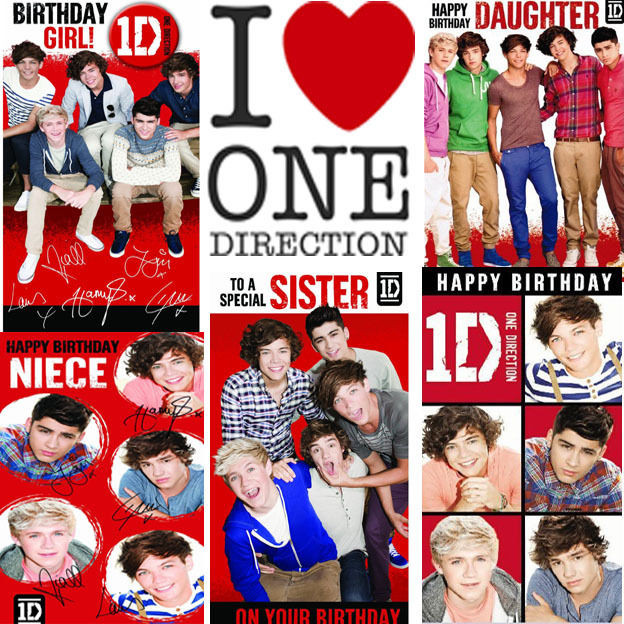 One Direction Birthday Cards
 e Direction Birthday Cards ficial Daughter Sister