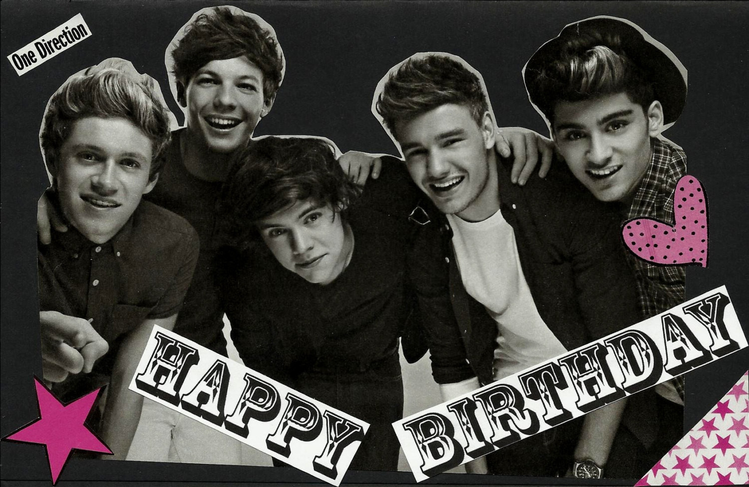 One Direction Birthday Cards
 Etsy Your place to and sell all things handmade