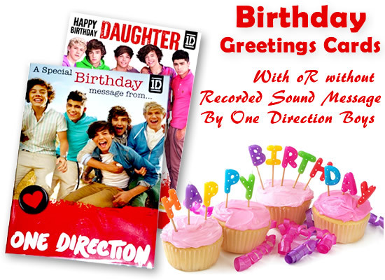 One Direction Birthday Cards
 ficial e Direction Birthday Card with w o Sound