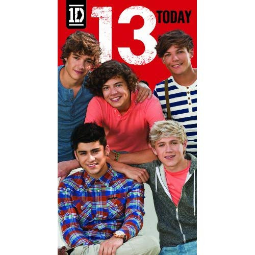 One Direction Birthday Cards
 e Direction Birthday Card Age 13 13th Birthday Card