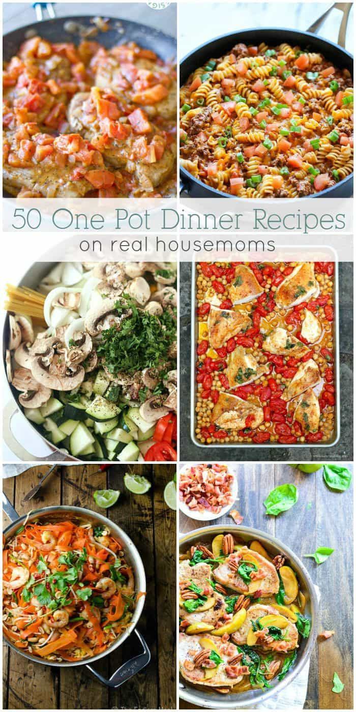 One Pot Dinner Recipes
 50 Easy e Pot Dinners ⋆ Real Housemoms