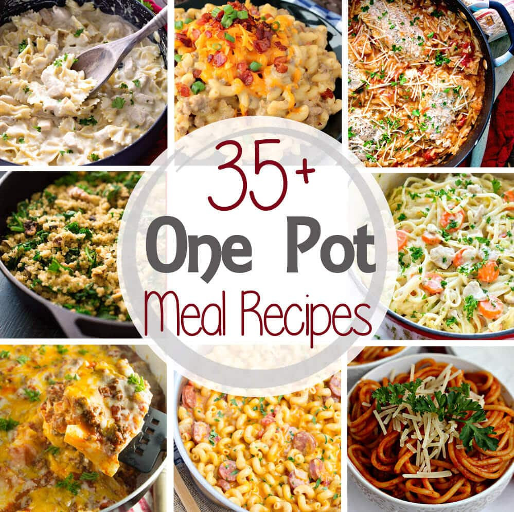 One Pot Dinner Recipes
 35 e Pot Meal Recipes Julie s Eats & Treats