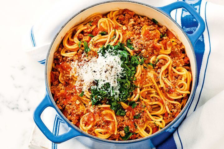 One Pot Spaghetti Recipe
 e pot spaghetti bolognaise