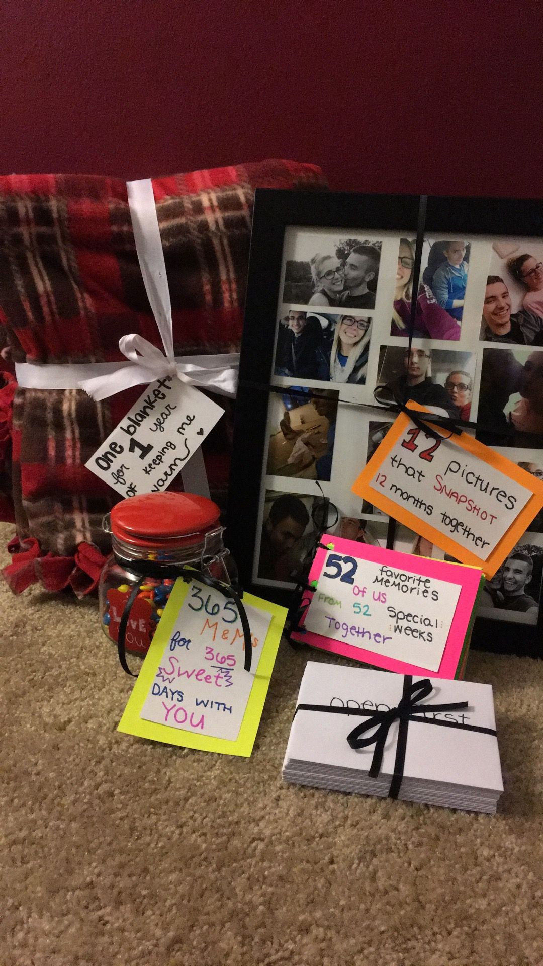 One Year Anniversary Gift Ideas For Boyfriend
 one year anniversary t ️ …
