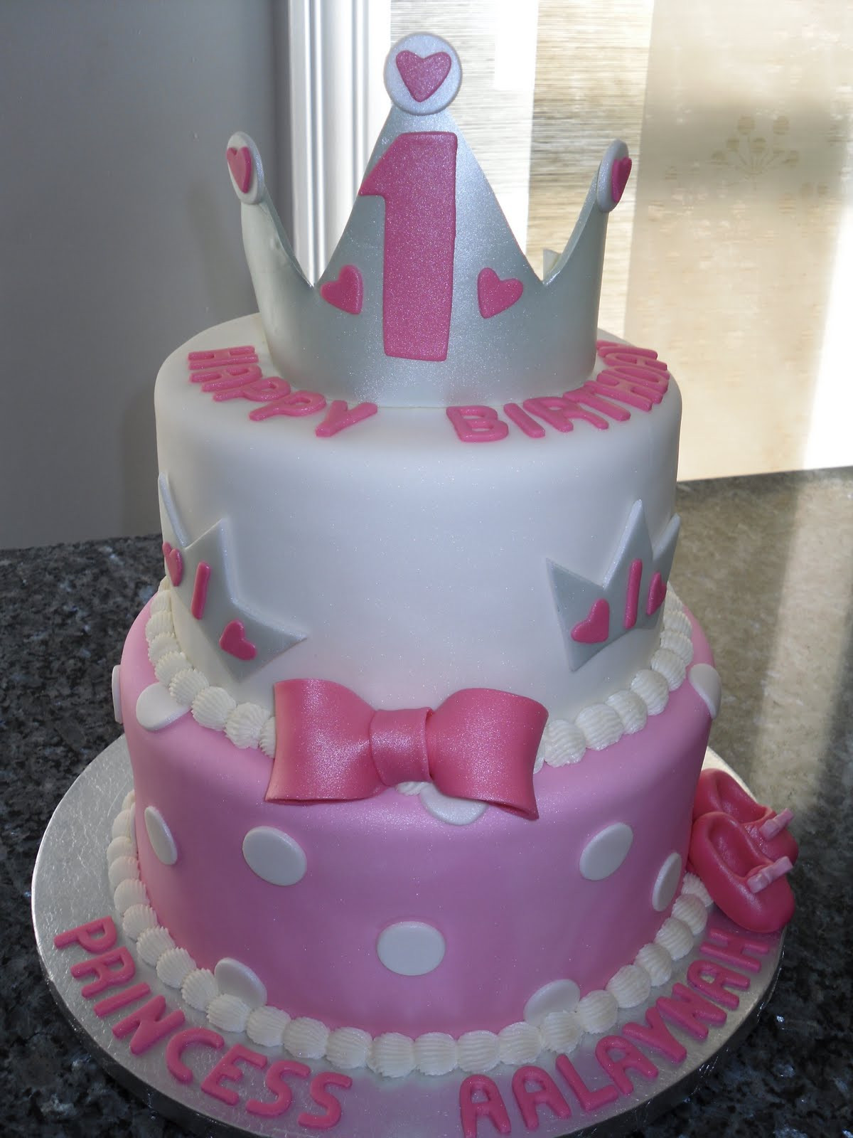 One Year Birthday Cake
 Carat Cakes Two Very Special e Year Old Birthdays