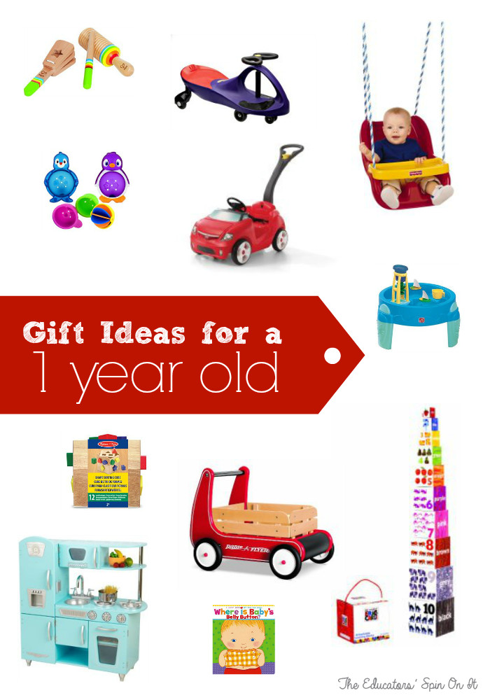 One Year Old Birthday Gifts
 Best Birthday Gifts for e Year Old The Educators Spin