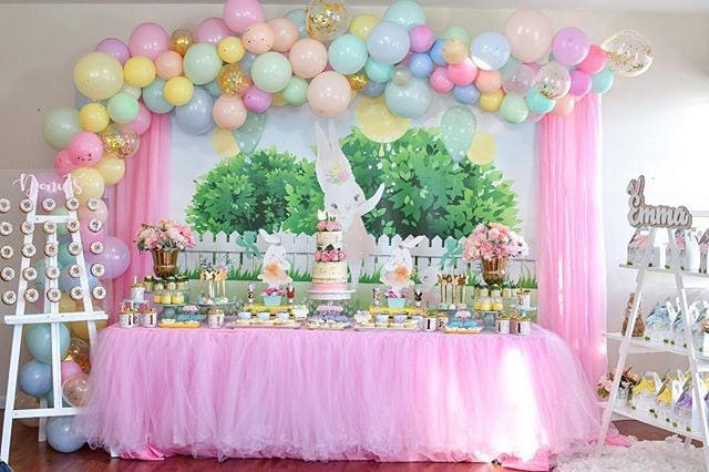 One Year Old Birthday Party Ideas
 Bunnies Creative First Birthday Party Ideas