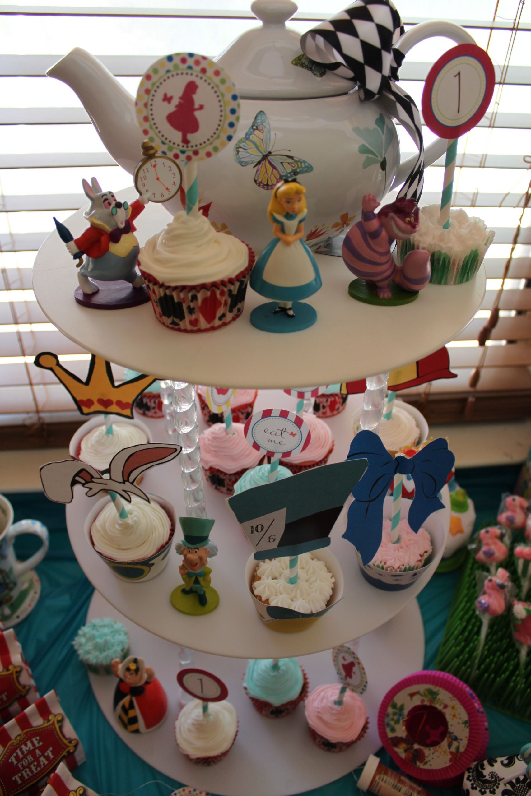 One Year Old Birthday Party Ideas
 e Year Old Birthday Party Alice in “ e”derland Theme