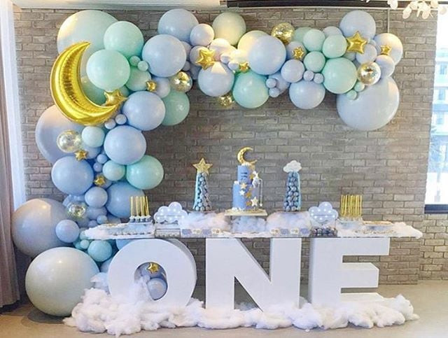 One Year Old Boy Birthday Party Ideas
 Sun and Moon Best First Birthday Themes