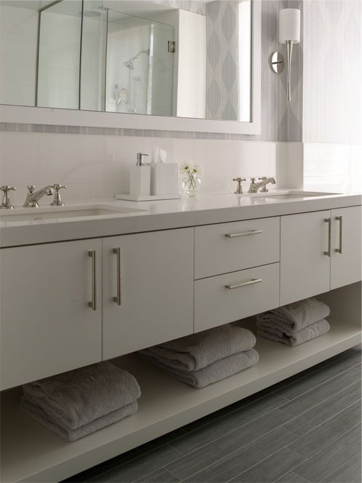 Open Bottom Bathroom Vanities
 Modern bathroom vanity rectangular sinks 1 5" 2