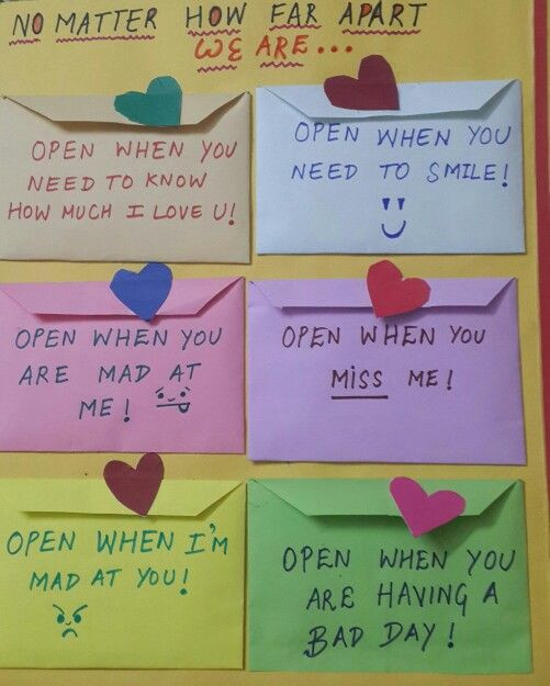 Open When Gift Ideas For Boyfriend
 "Open when" cards for ur boyfriend or hubby A perfect