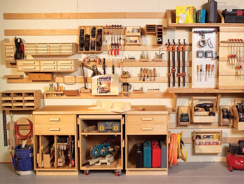 Organize Garage Workshop
 Hyperorganize Your Shop