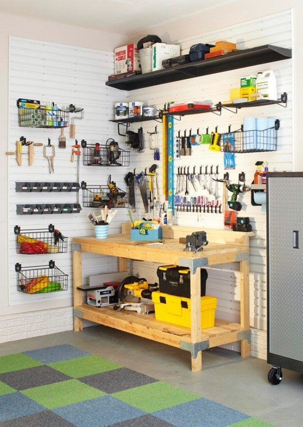 Organize Garage Workshop
 Garage Organization Tips