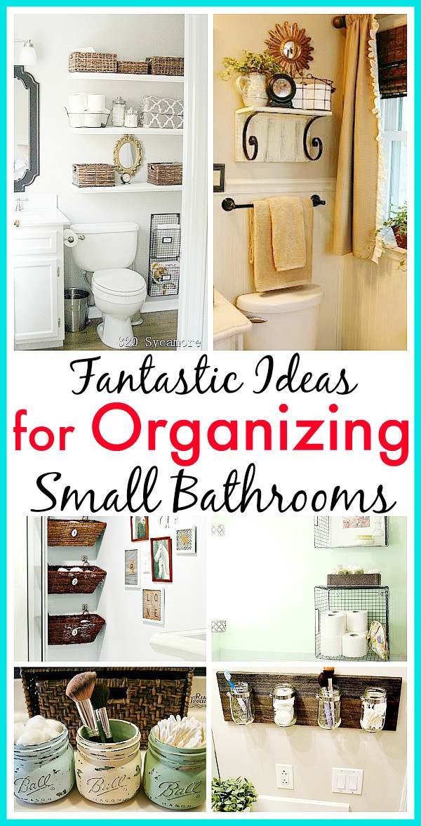Organize Small Bathroom
 11 Fantastic Small Bathroom Organizing Ideas A Cultivated